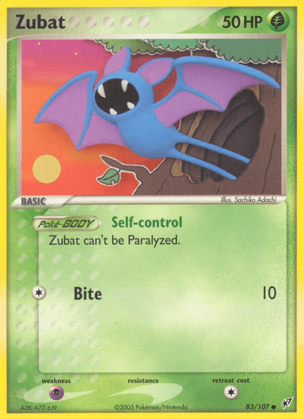 Zubat from Deoxys