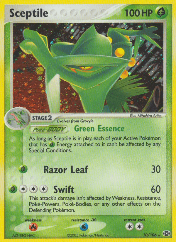 Sceptile from Emerald