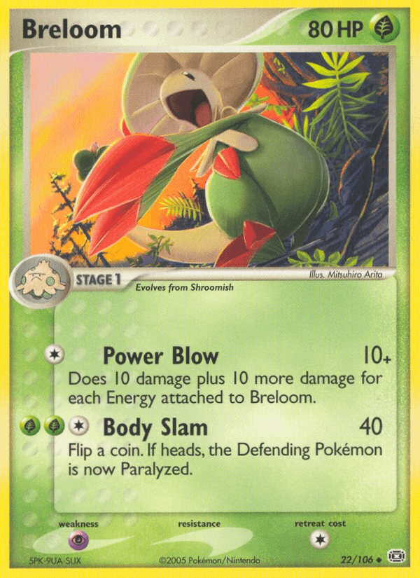 Breloom from Emerald