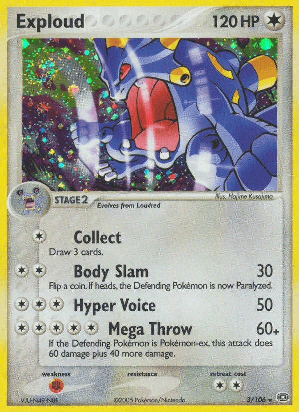 Exploud from Emerald