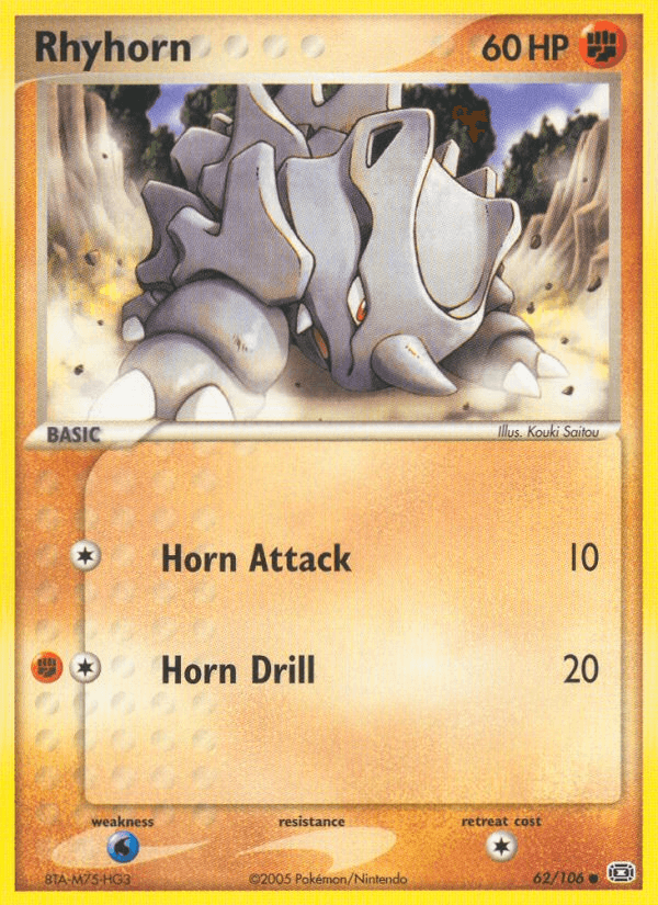Rhyhorn from Emerald