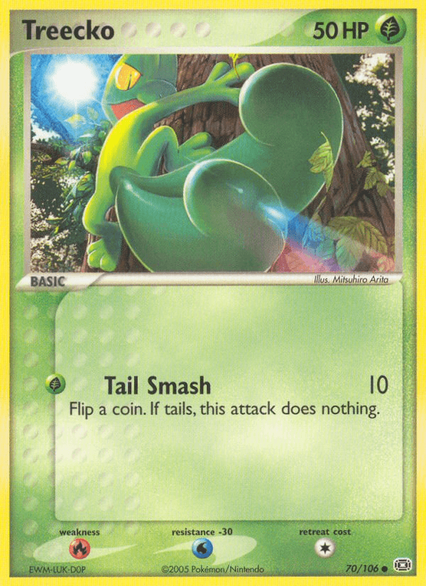 Treecko from Emerald