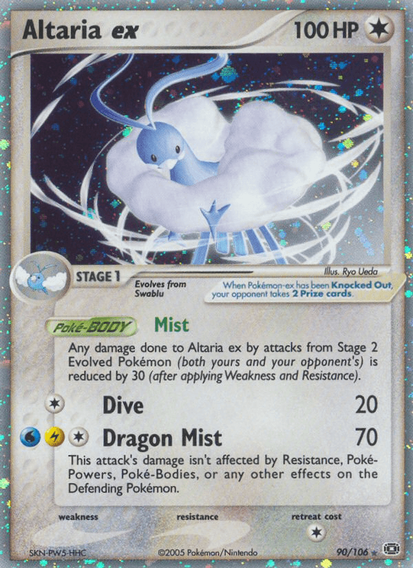 Altaria ex from Emerald