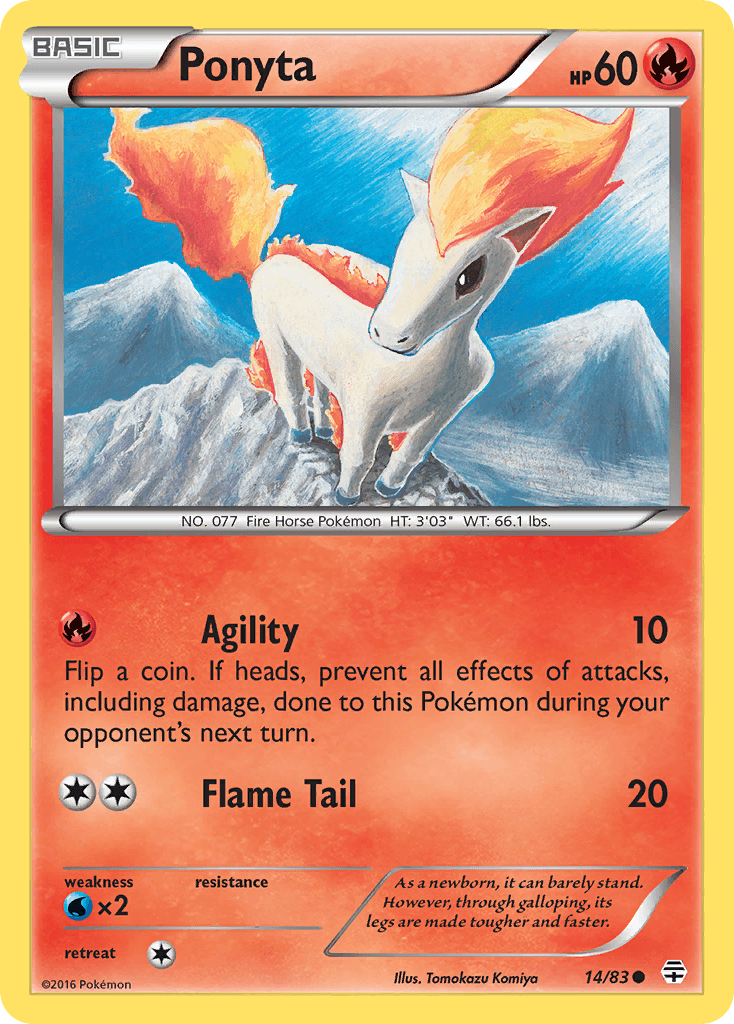 Ponyta from Generations