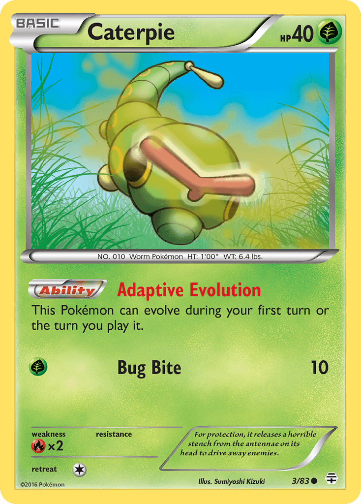 Caterpie from Generations