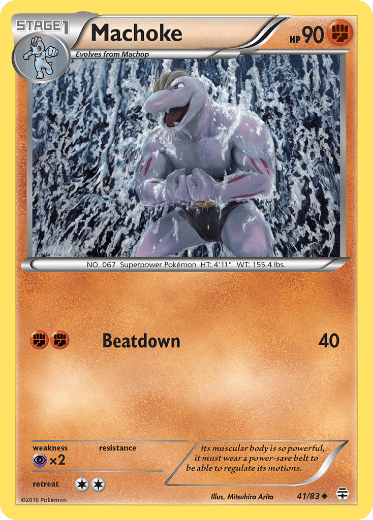 Machoke from Generations
