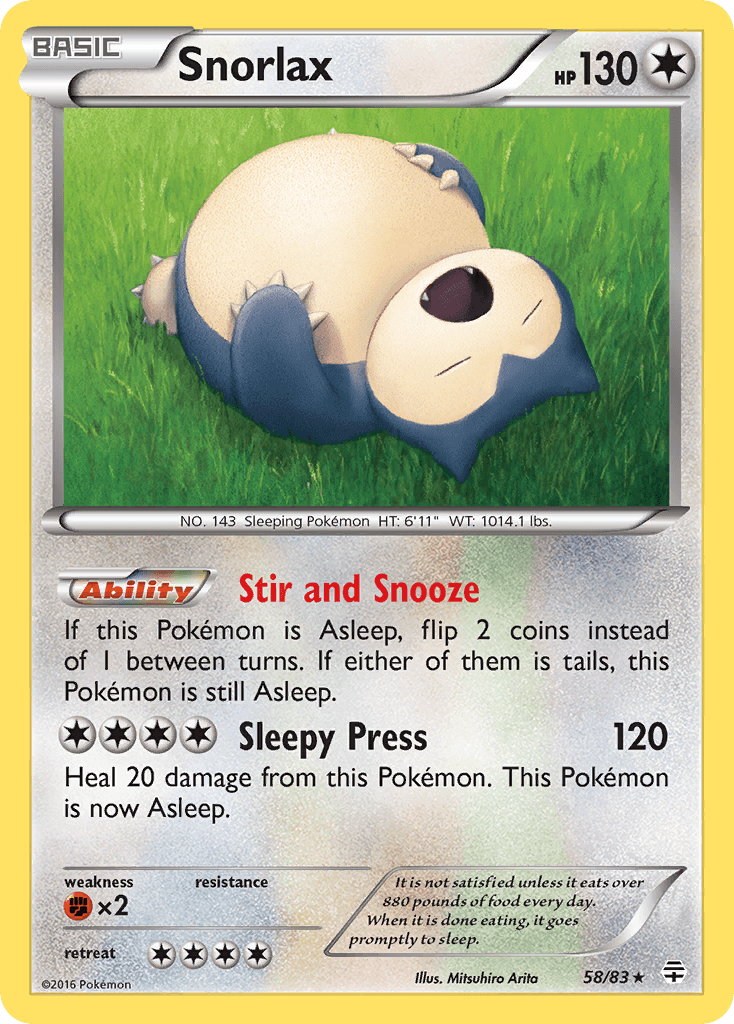 Snorlax from Generations