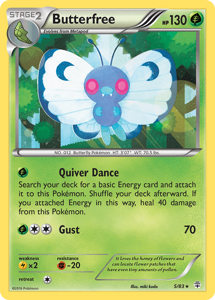 Butterfree from Generations