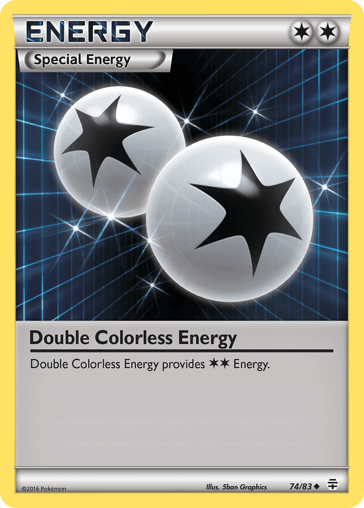 Double Colorless Energy from Generations