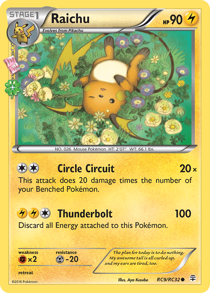 Raichu from Generations