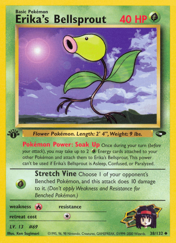 Erika's Bellsprout from Gym Challenge
