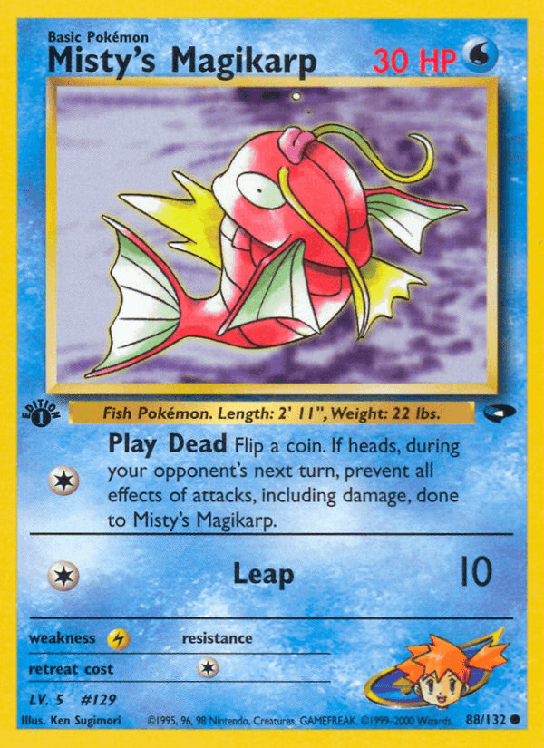 Misty's Magikarp from Gym Challenge