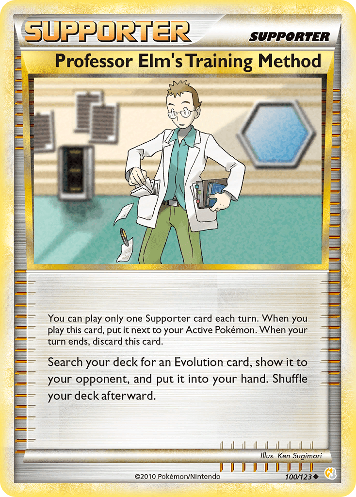 Professor Elm's Training Method from HeartGold & SoulSilver