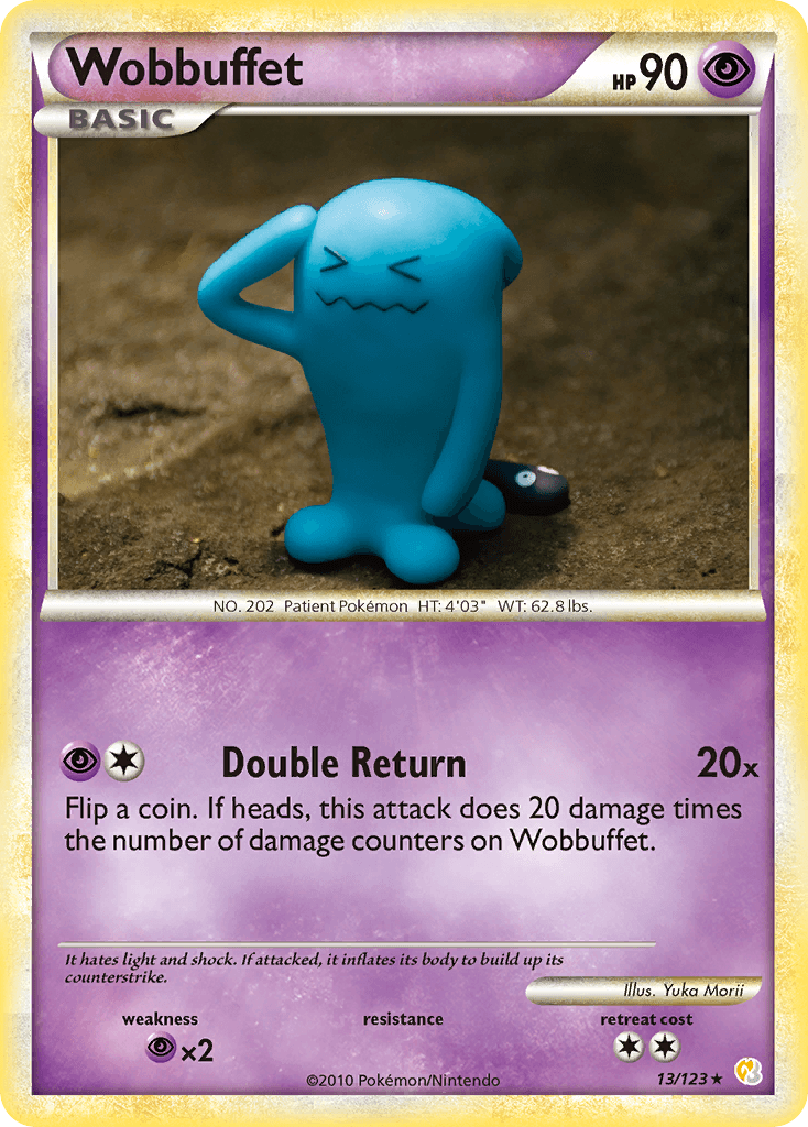Wobbuffet from HeartGold & SoulSilver