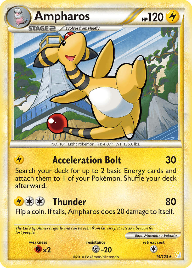 Ampharos from HeartGold & SoulSilver