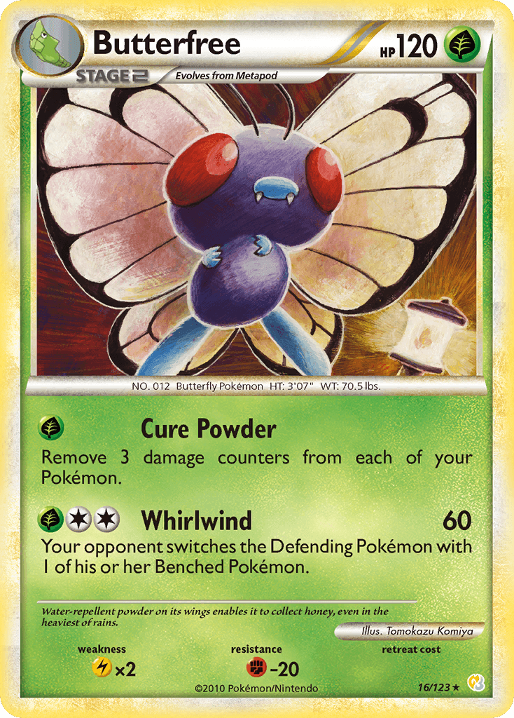 Butterfree from HeartGold & SoulSilver