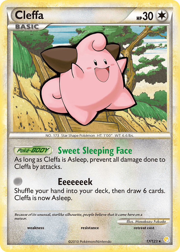 Cleffa from HeartGold & SoulSilver