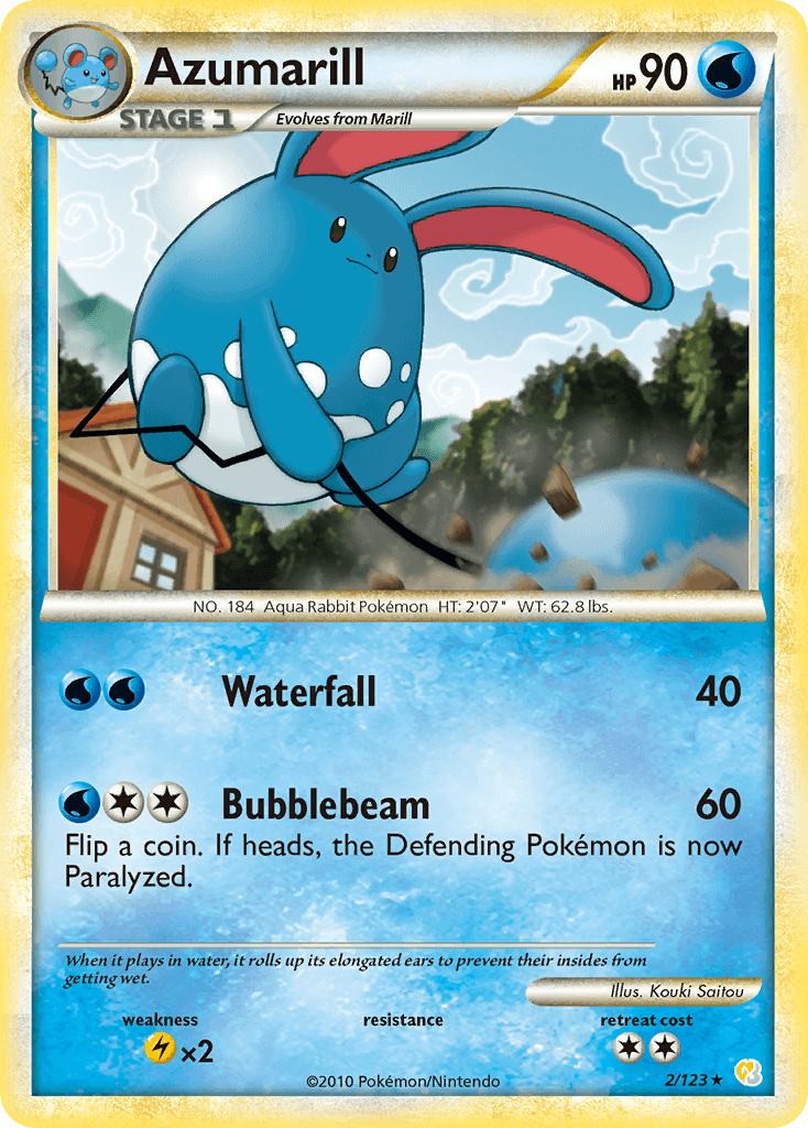 Azumarill from HeartGold & SoulSilver