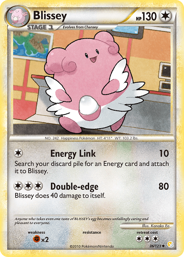 Blissey from HeartGold & SoulSilver