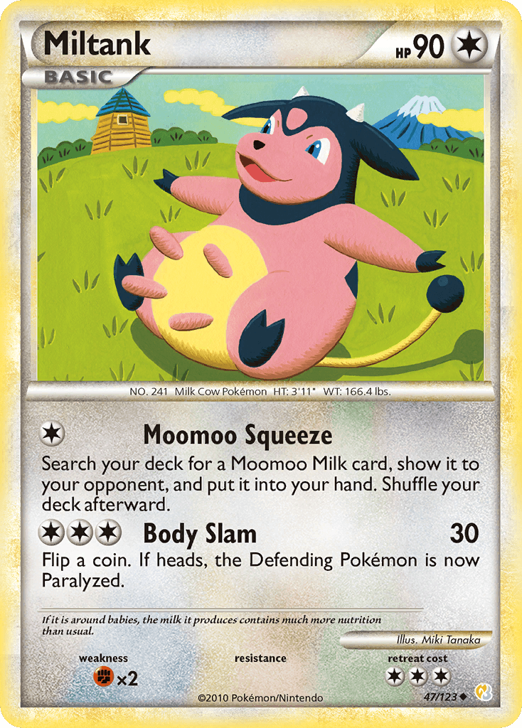 Miltank from HeartGold & SoulSilver