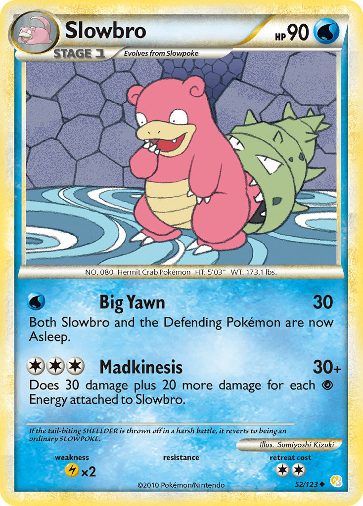 Slowbro from HeartGold & SoulSilver
