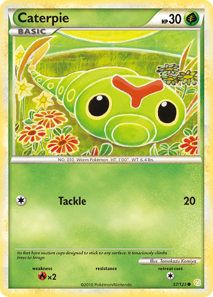 Caterpie from HeartGold & SoulSilver