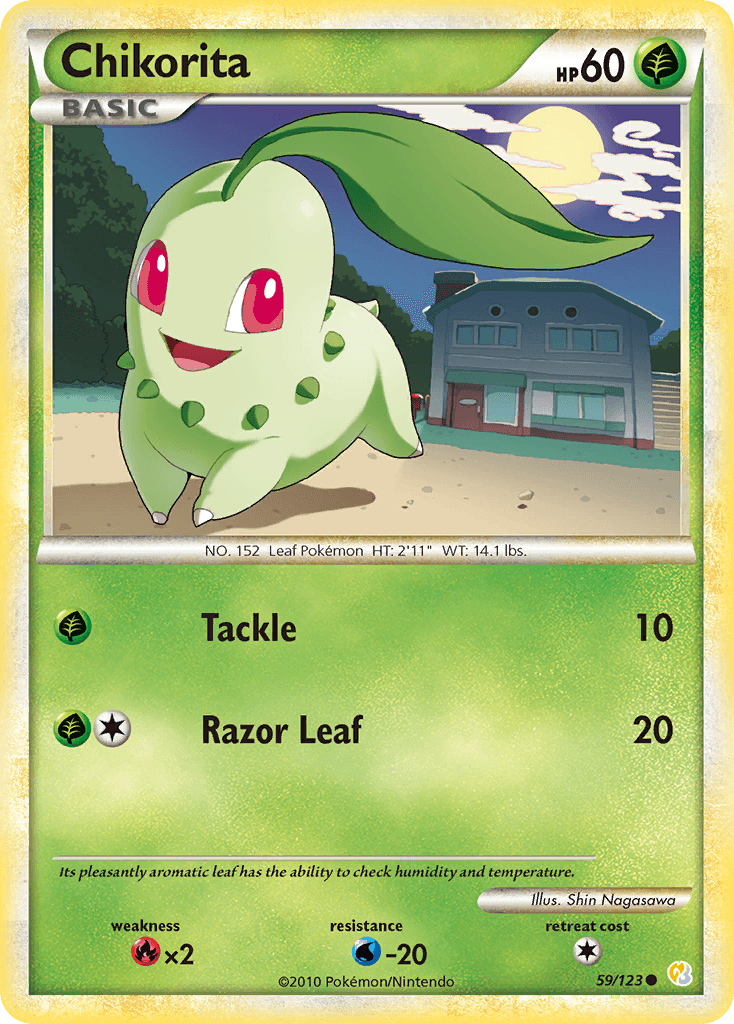Chikorita from HeartGold & SoulSilver