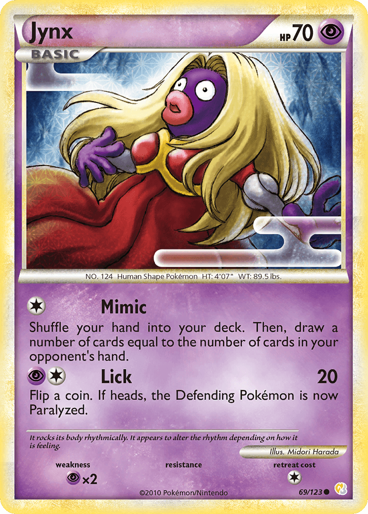 Jynx from HeartGold & SoulSilver