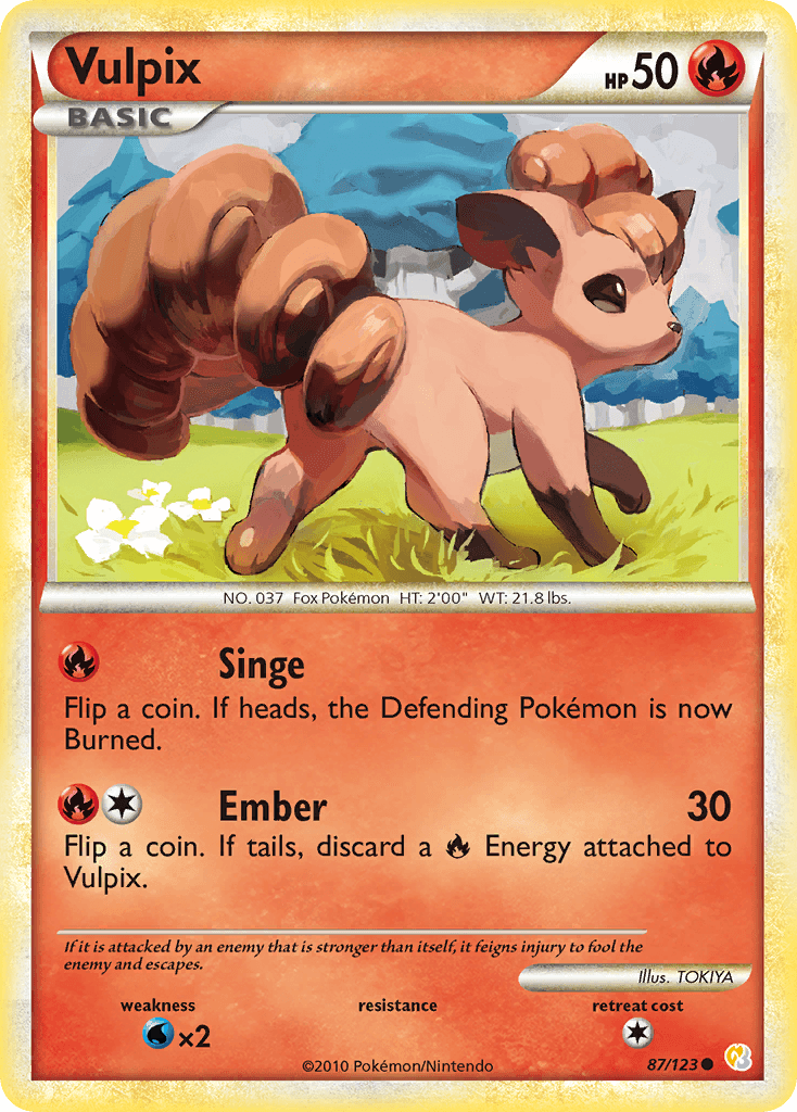 Vulpix from HeartGold & SoulSilver