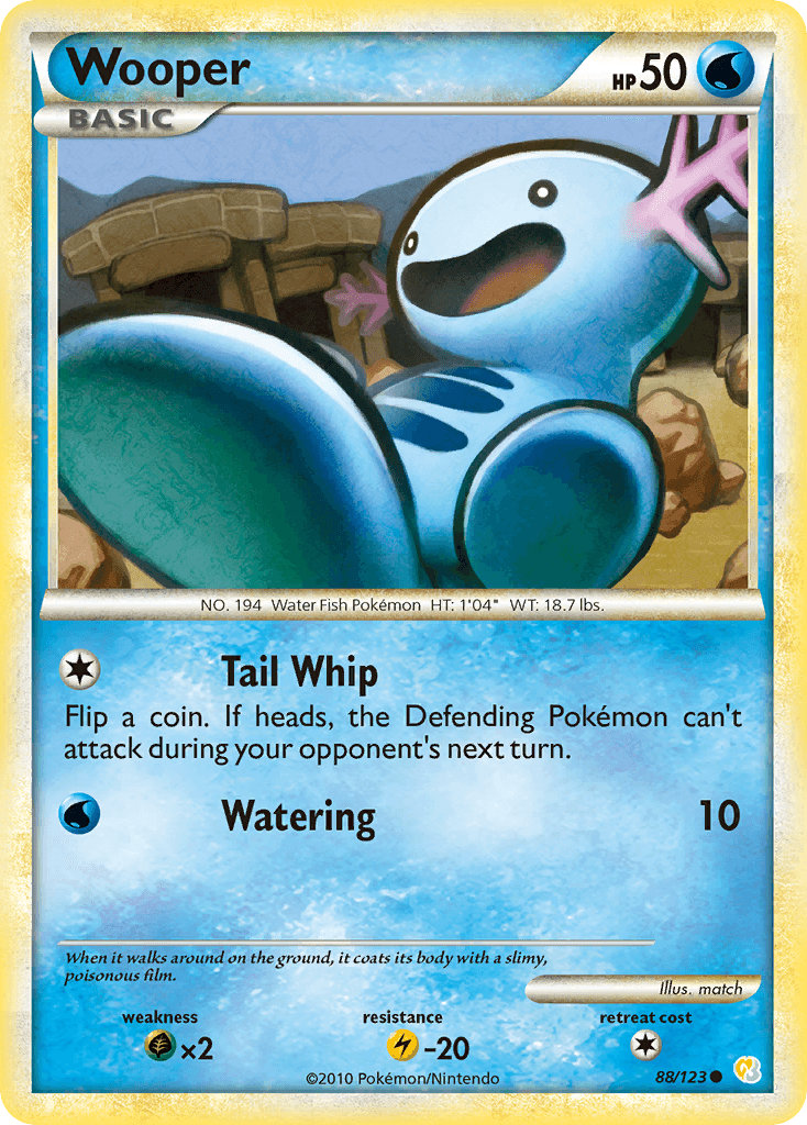 Wooper from HeartGold & SoulSilver