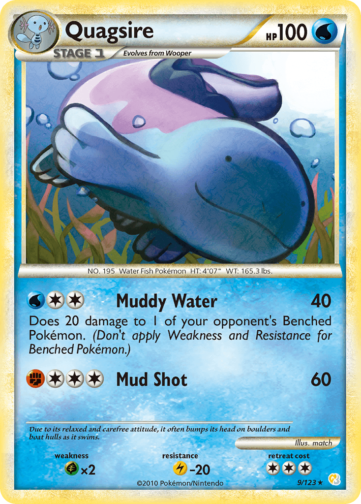 Quagsire from HeartGold & SoulSilver