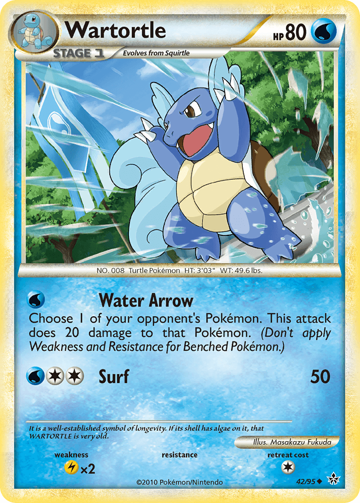 Wartortle from HS—Unleashed