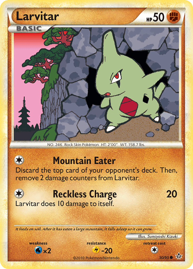Larvitar from HS—Unleashed
