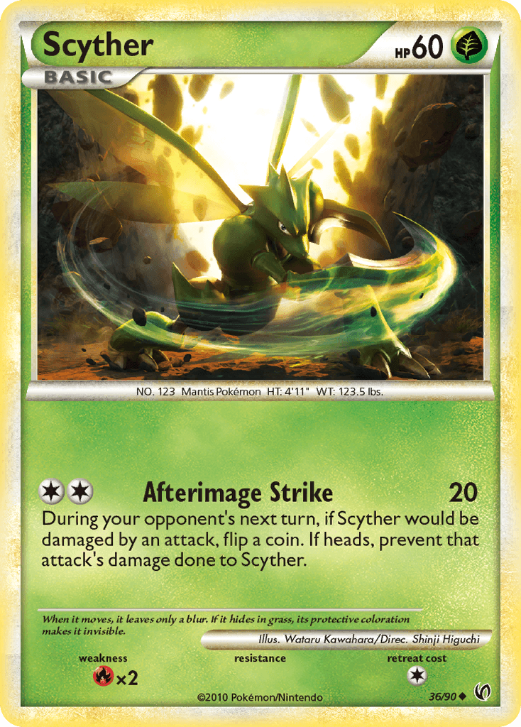 Scyther from HS—Undaunted