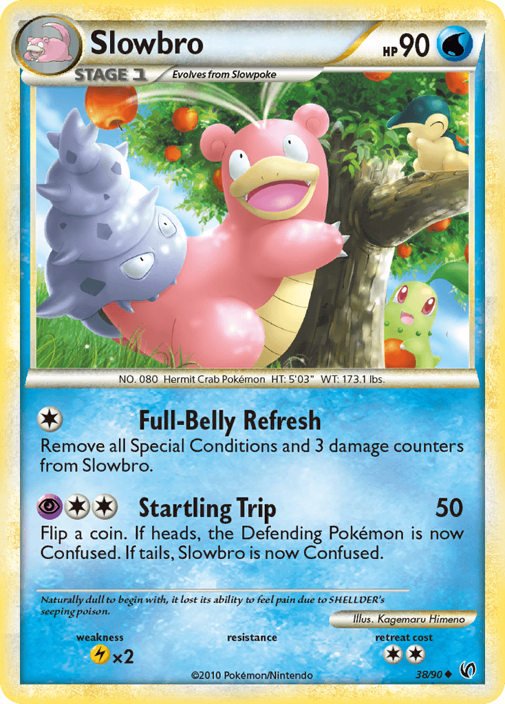 Slowbro from HS—Undaunted