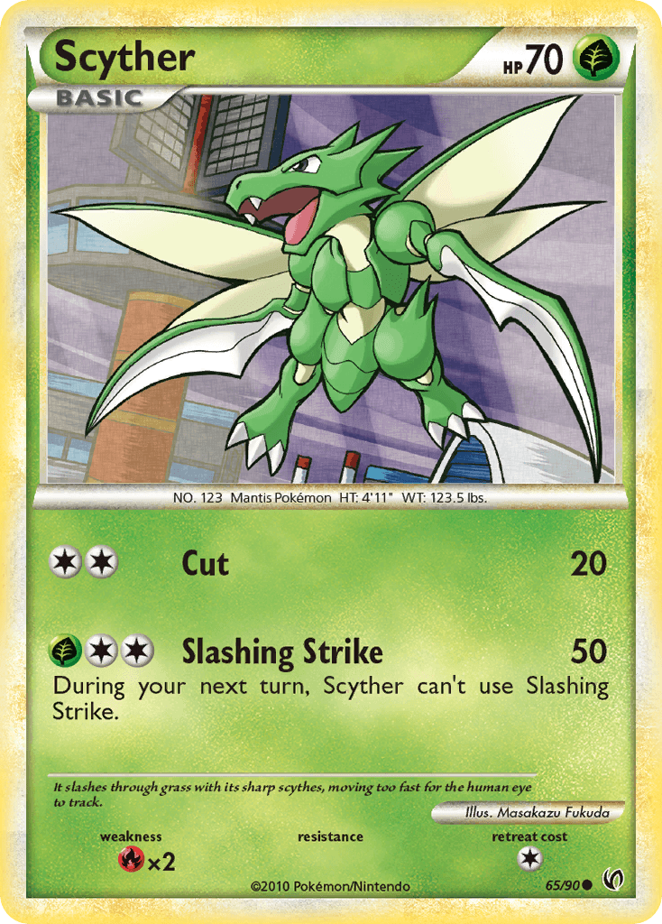 Scyther from HS—Undaunted