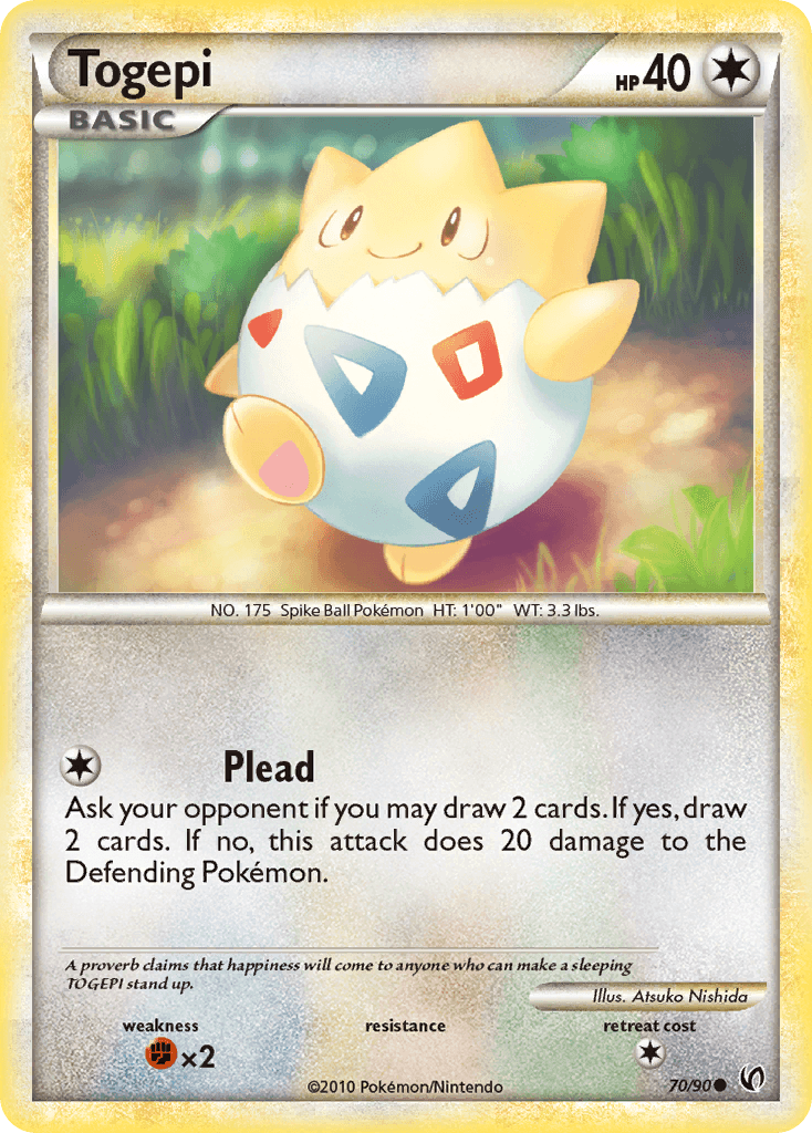 Togepi from HS—Undaunted