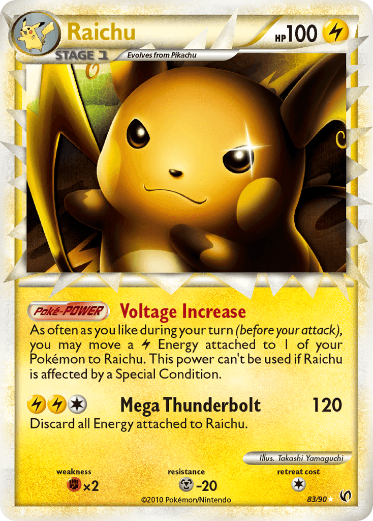 Raichu from HS—Undaunted