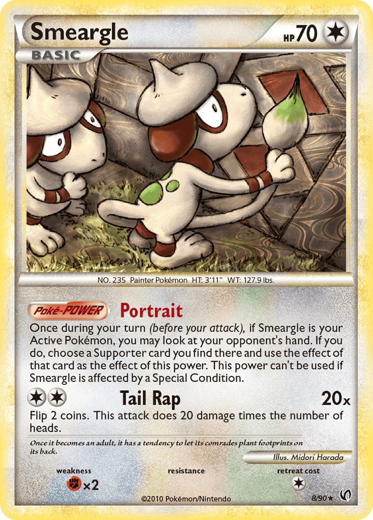 Smeargle from HS—Undaunted
