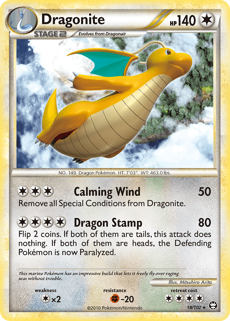Dragonite from HS—Triumphant