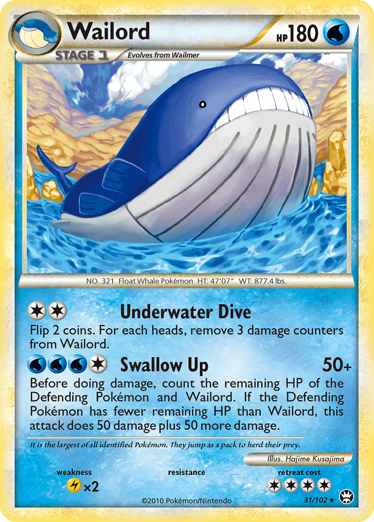 Wailord from HS—Triumphant