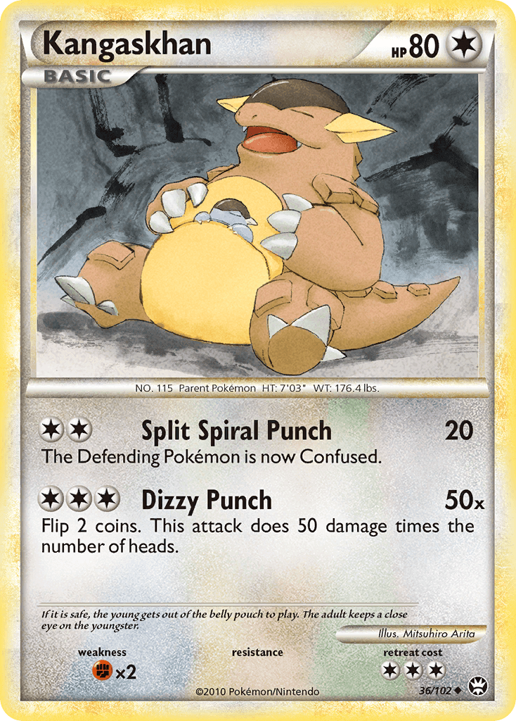 Kangaskhan from HS—Triumphant