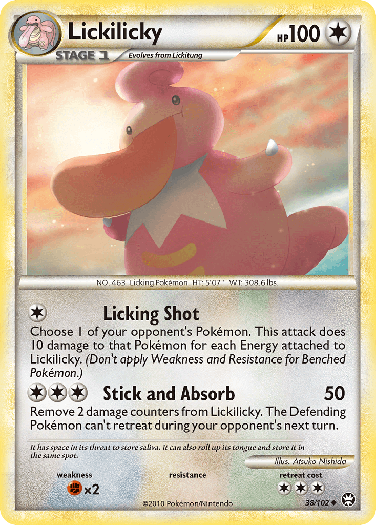 Lickilicky from HS—Triumphant