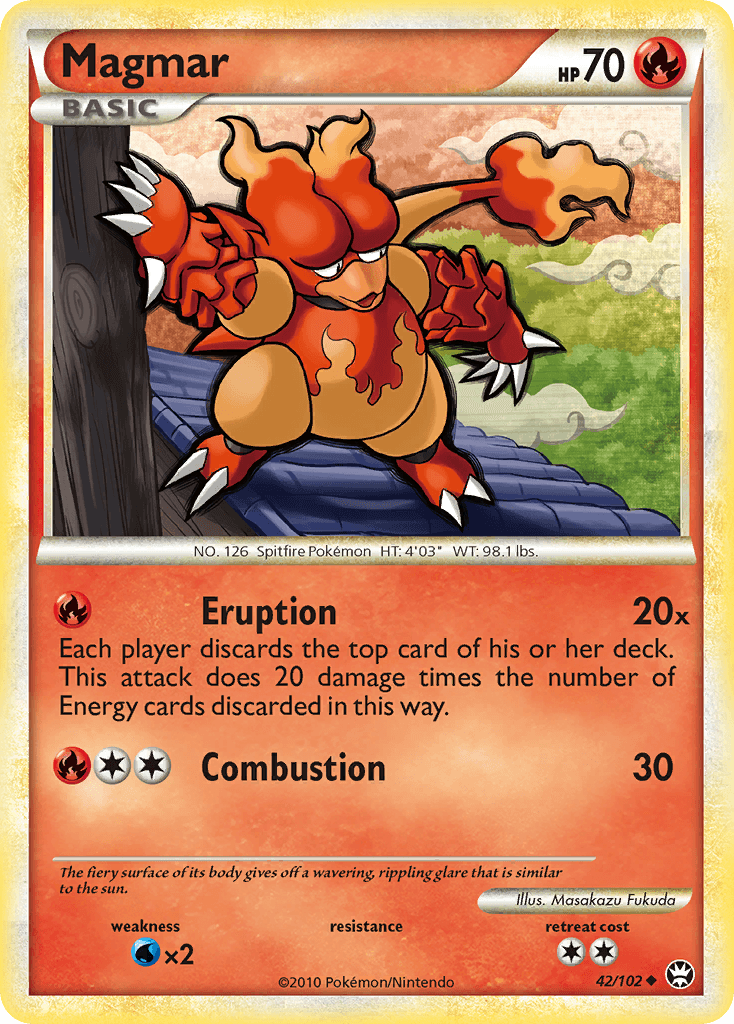 Magmar from HS—Triumphant