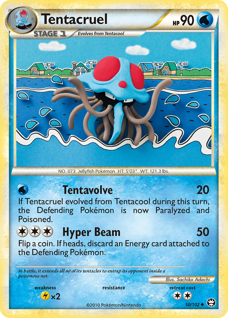 Tentacruel from HS—Triumphant