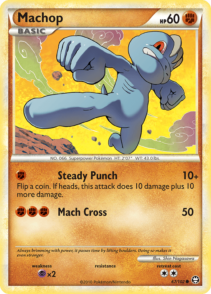 Machop from HS—Triumphant