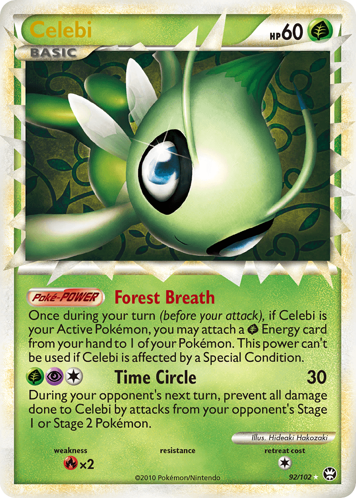 Celebi from HS—Triumphant