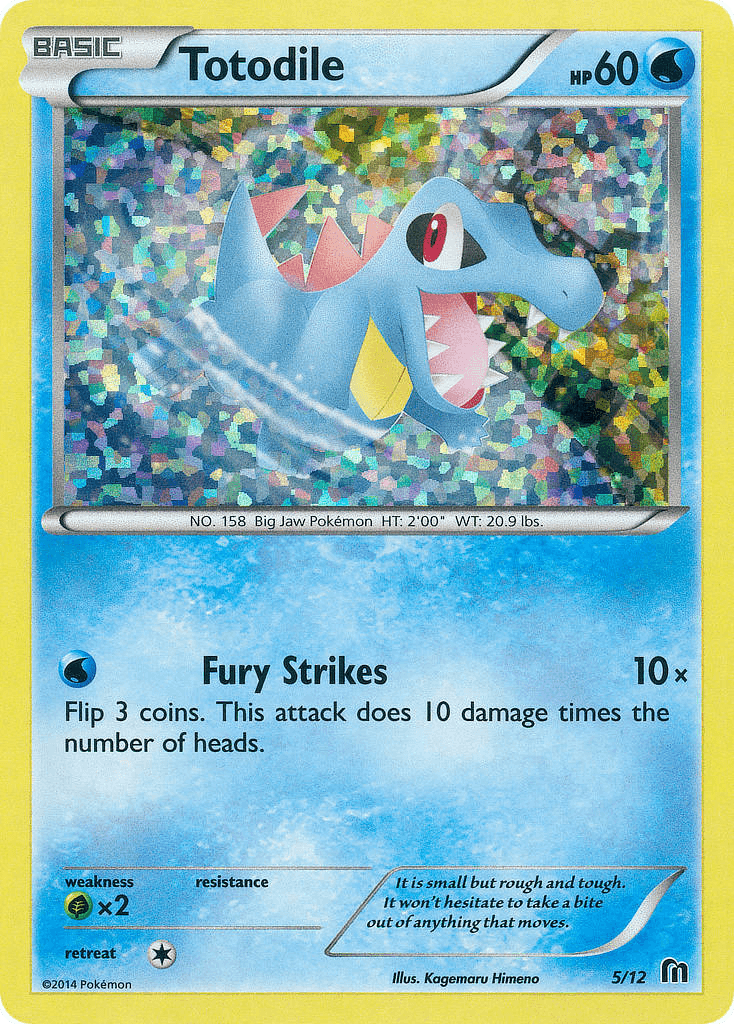 Totodile from McDonald's Collection 2016