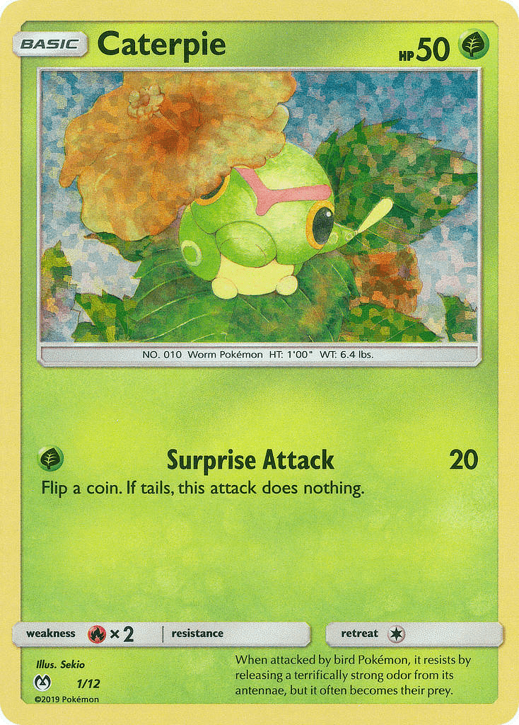 Caterpie from McDonald's Collection 2019