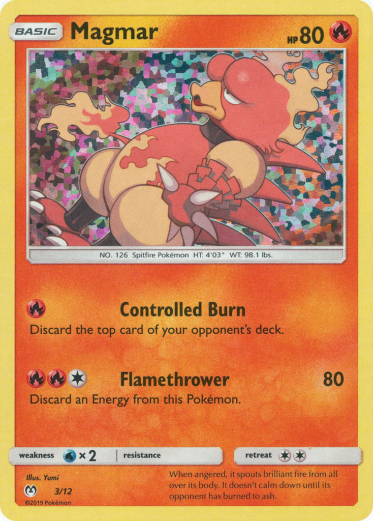 Magmar from McDonald's Collection 2019